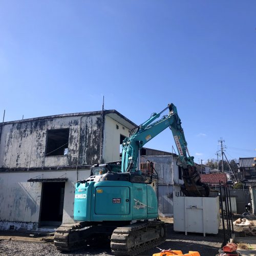 滋賀県石部ＲＣ造解体工事